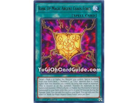 Rank-Up-Magic Argent Chaos Force (Rare)
