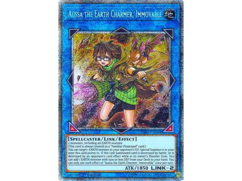 Aussa the Earth Charmer, Immovable (Starlight Rare) – Ignition Assault | Carta YUGIOH en México