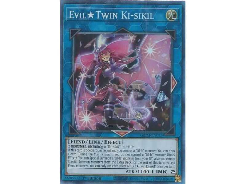 Evil*Twin Ki-sikil (Collector's Rare) – Genesis Impact | Carta YUGIOH en México