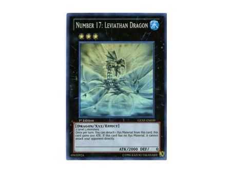 Number 17: Leviathan Dragon (Ghost Rare) – Generation Force | Carta YUGIOH en México