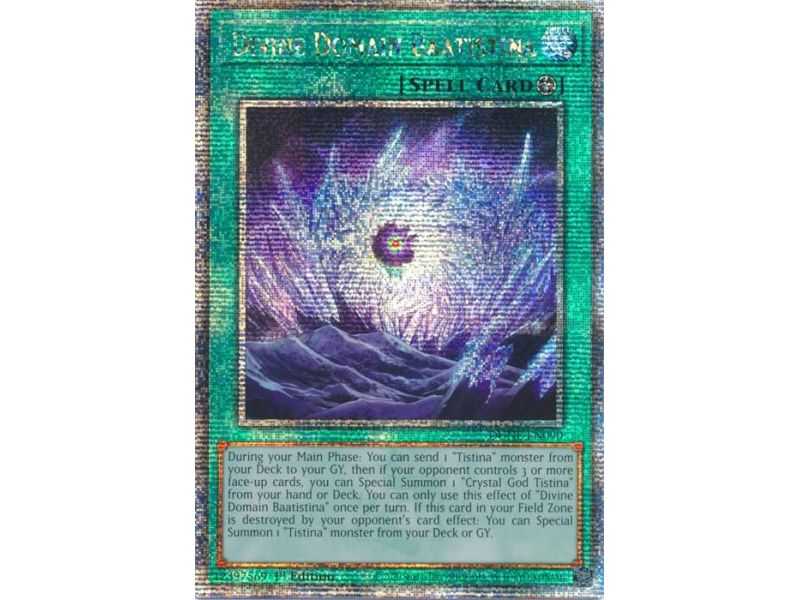 Divine Domain Baatistina (Starlight Rare) – Duelist Nexus | Carta YUGIOH en México