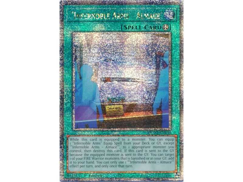 Infernoble Arms - Almace (Starlight Rare) – Duelist Nexus | Carta YUGIOH en México