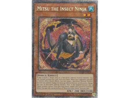 Mitsu the Insect Ninja (Starlight Rare) – Darkwing Blast | Carta YUGIOH en México