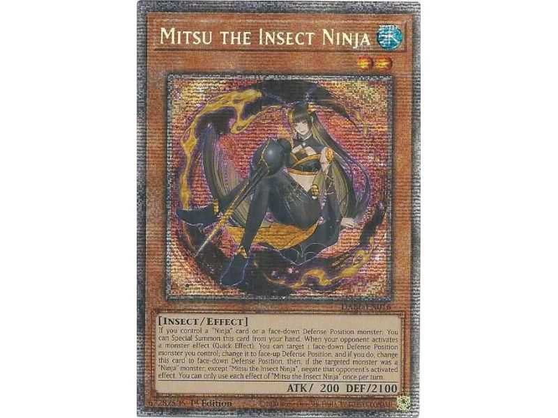 Mitsu the Insect Ninja (Starlight Rare) – Darkwing Blast | Carta YUGIOH en México
