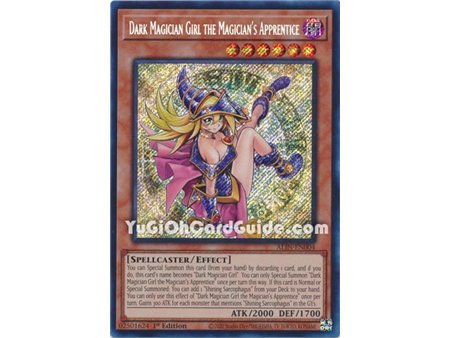 Dark Magician Girl the Magician's Apprentice (Quarter Century Secret Rare)
