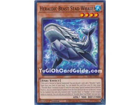 Heraldic Beast Stad Whale (Common)