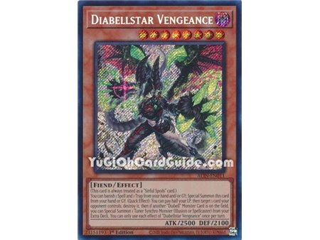 Diabellstar Vengeance (Quarter Century Secret Rare)