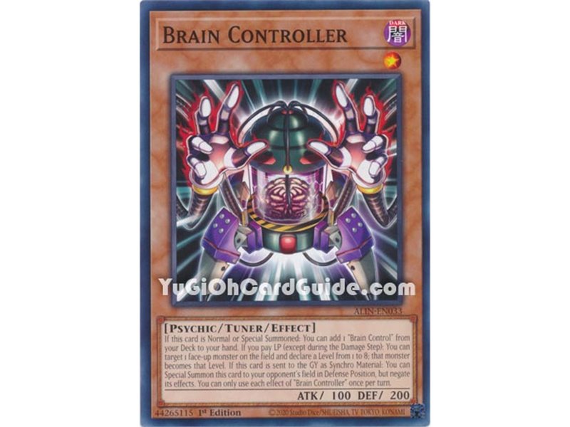 Brain Controller (Common)
