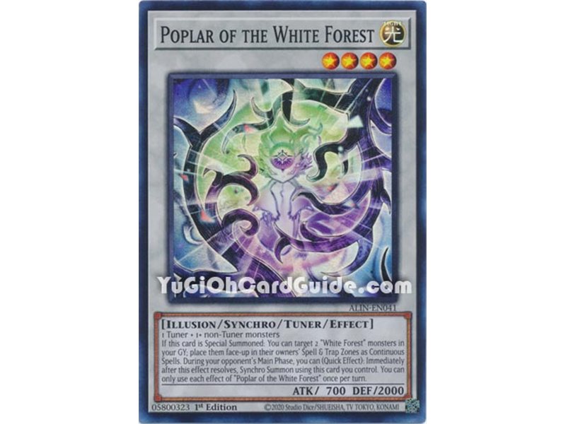 Poplar of the White Forest (Super Rare)