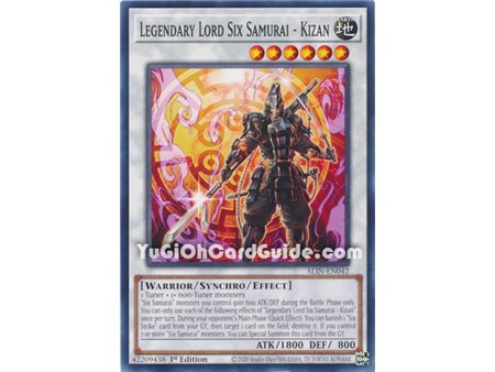 Legendary Lord Six Samurai - Kizan (Common)