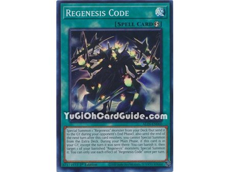 Regenesis Code (Super Rare)