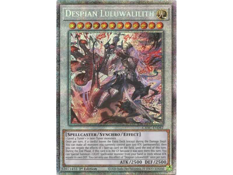 Despian Luluwalilith (Starlight Rare) – Cyberstorm Access | Carta YUGIOH en México