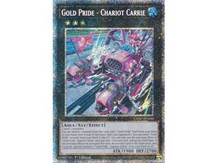 Gold Pride - Chariot Carrie (Starlight Rare) – Cyberstorm Access | Carta YUGIOH en México