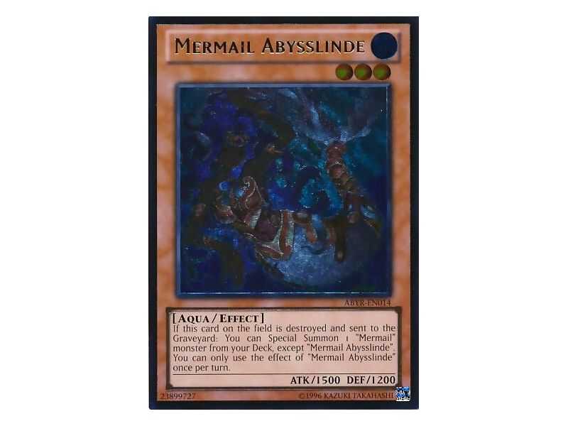 Mermail Abysslinde (Ultimate Rare) – Abyss Rising | Carta YUGIOH en México