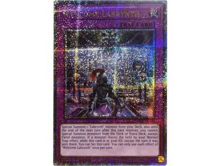Welcome Labrynth (Quarter Century Secret Rare) – Battle of Legends Mounstros Revenge | Carta YUGIOH en México