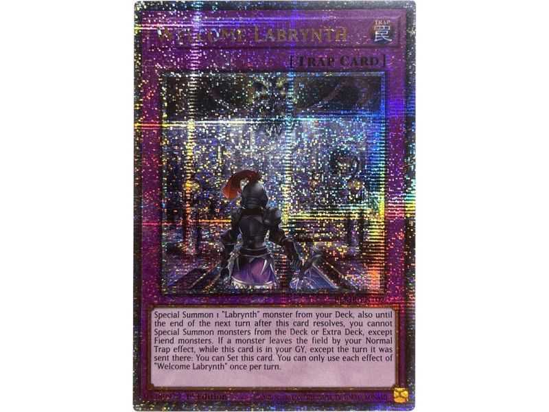Welcome Labrynth (Quarter Century Secret Rare) – Battle of Legends Mounstros Revenge | Carta YUGIOH en México