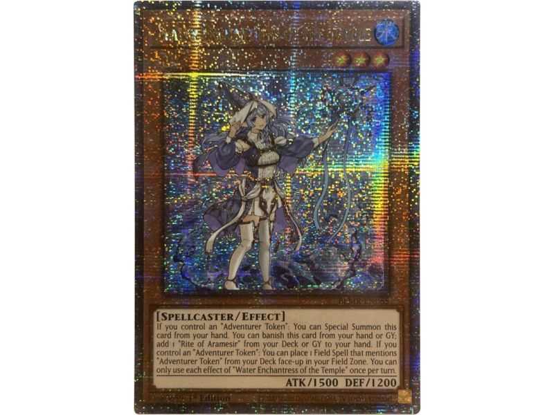 Water Enchantress of the Temple (Quarter Century Secret Rare) – Battle of Legends Mounstros Revenge | Carta YUGIOH en México