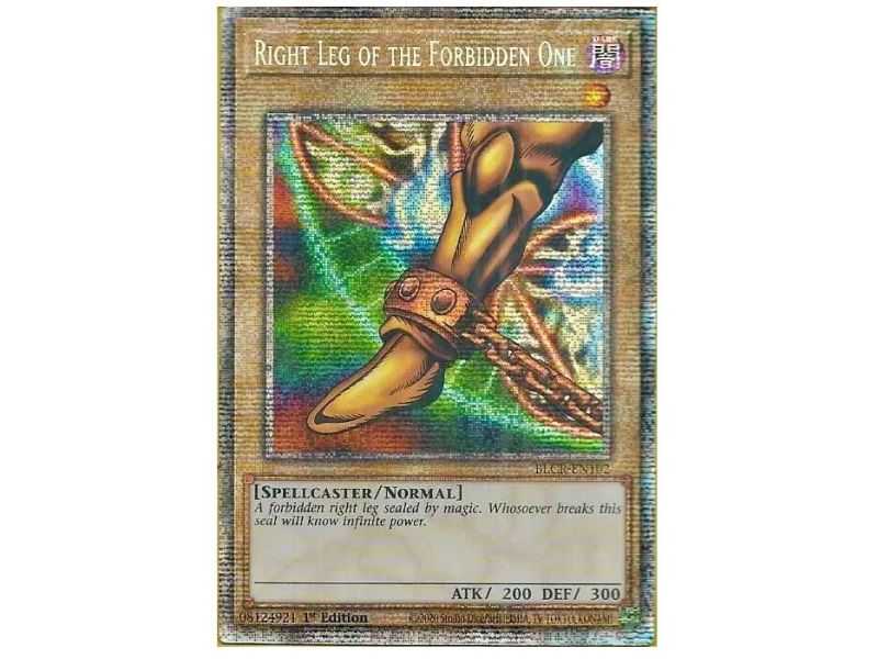 Right Leg of the Forbidden One (Starlight Rare) – Battles of Legend Crystal Revenge | Carta YUGIOH en México