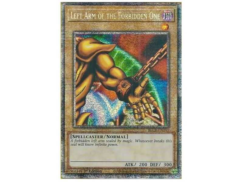 Left Arm of the Forbidden One (Starlight Rare) – Battles of Legend Crystal Revenge | Carta YUGIOH en México