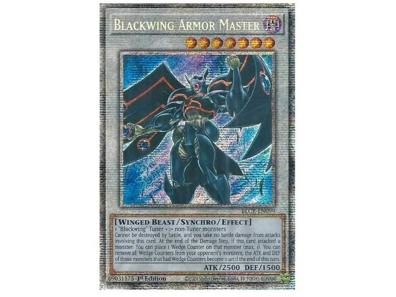 Blackwing Armor Master (Starlight Rare) – Battles of Legend Crystal Revenge | Carta YUGIOH en México