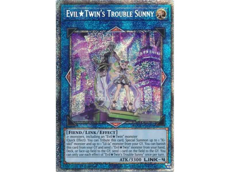 Evil Twin's Trouble Sunny (Starlight Rare) – Burst of Destiny | Carta YUGIOH en México