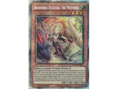 Incredible Ecclesia, the Virtuous (Starlight Rare) – Burst of Destiny | Carta YUGIOH en México