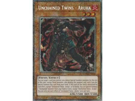 Unchained Twins - Aruha (Starlight Rare) – Chaos Impact | Carta YUGIOH en México
