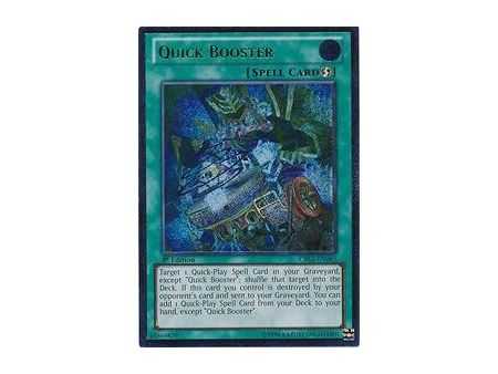 Quick Booster (Ultimate Rare) – Cosmo Blazer | Carta YUGIOH en México
