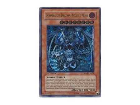 Doomkaiser Dragon/Assault Mode (Ultimate Rare) – Crimson Crisis | Carta YUGIOH en México