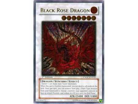 Black Rose Dragon (Ultimate Rare) – Crossroad of Chaos | Carta YUGIOH en México
