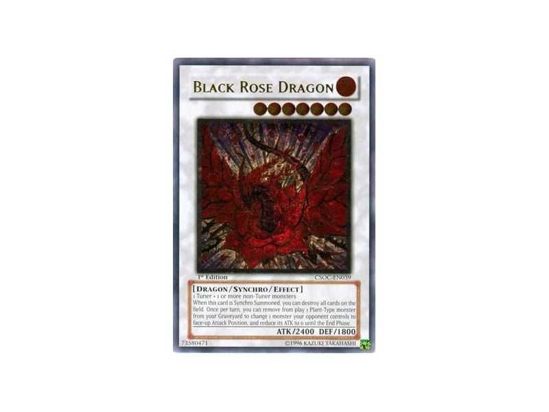 Black Rose Dragon (Ultimate Rare) – Crossroad of Chaos | Carta YUGIOH en México