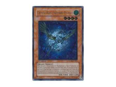 Crystal Beast Sapphire Pegasus (Ultimate Rare) – Force of the Breaker | Carta YUGIOH en México
