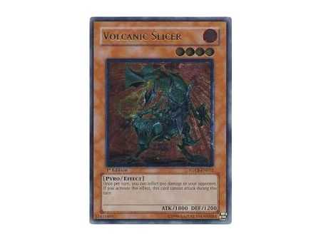 Volcanic Slicer (Ultimate Rare) – Force of the Breaker | Carta YUGIOH en México