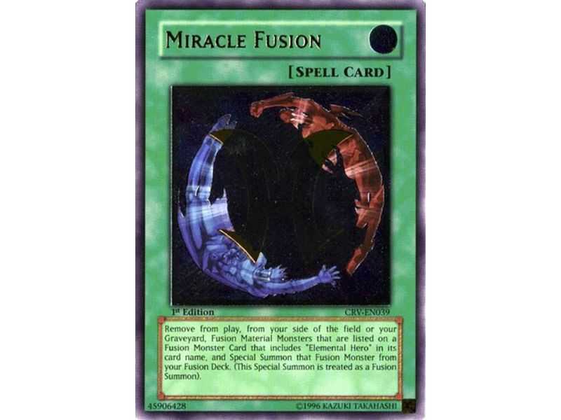 Miracle Fusion (Ultimate Rare) – Cybernetic Revolution | Carta YUGIOH en México