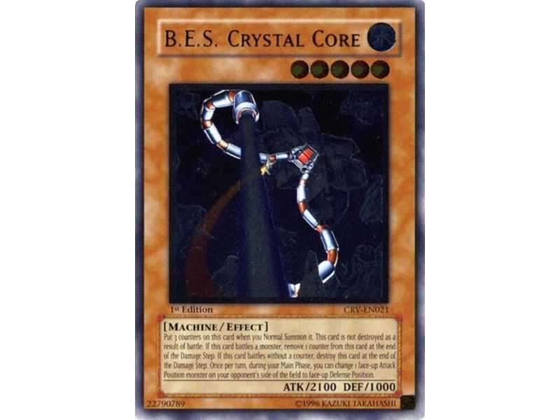 B.E.S. Crystal Core (Ultimate Rare) – Cybernetic Revolution | Carta YUGIOH en México