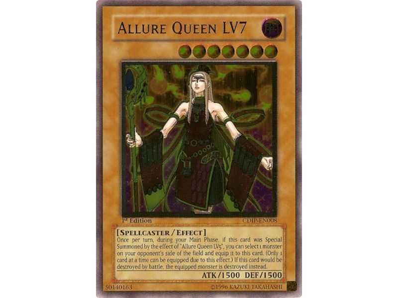Allure Queen LV7 (Ultimate Rare) – Cyberdark Impact | Carta YUGIOH en México