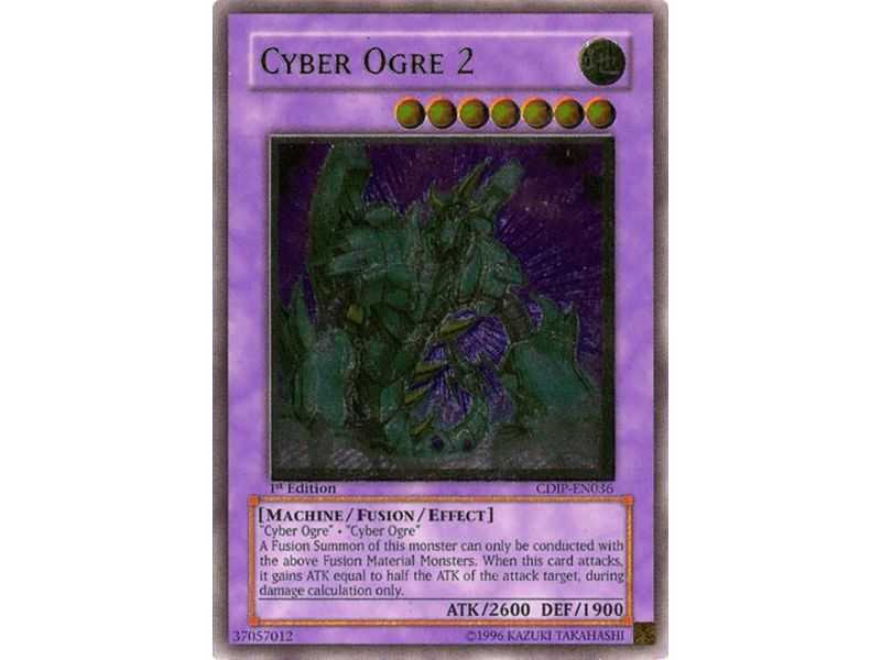 Cyber Ogre 2 (Ultimate Rare) – Cyberdark Impact | Carta YUGIOH en México