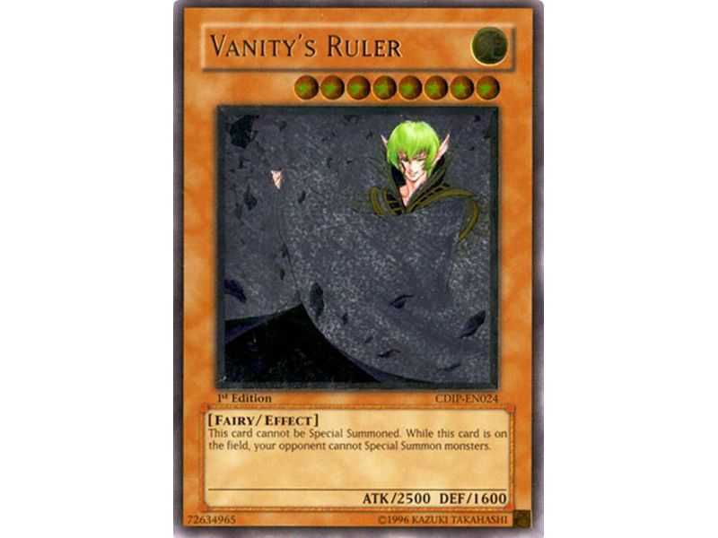 Vanity's Ruler (Ultimate Rare) – Cyberdark Impact | Carta YUGIOH en México