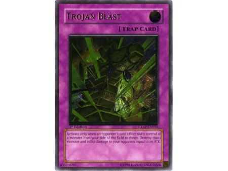 Trojan Blast (Ultimate Rare) – Cyberdark Impact | Carta YUGIOH en México