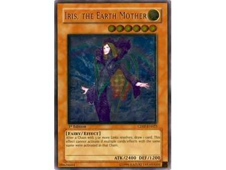 Iris, the Earth Mother (Ultimate Rare) – Cyberdark Impact | Carta YUGIOH en México