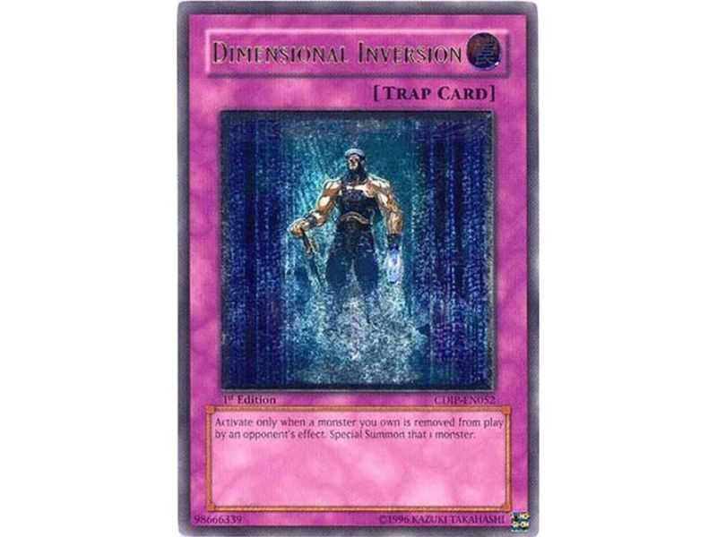 Dimensional Inversion (Ultimate Rare) – Cyberdark Impact | Carta YUGIOH en México