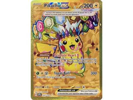 Pikachu ex (Hyper Rare) – SV8 Surging Sparks | Carta POKEMON en México