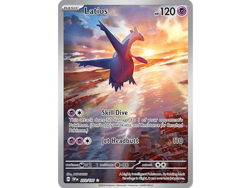 Latios (Illustration Rare) – SV8 Surging Sparks | Carta POKEMON en México