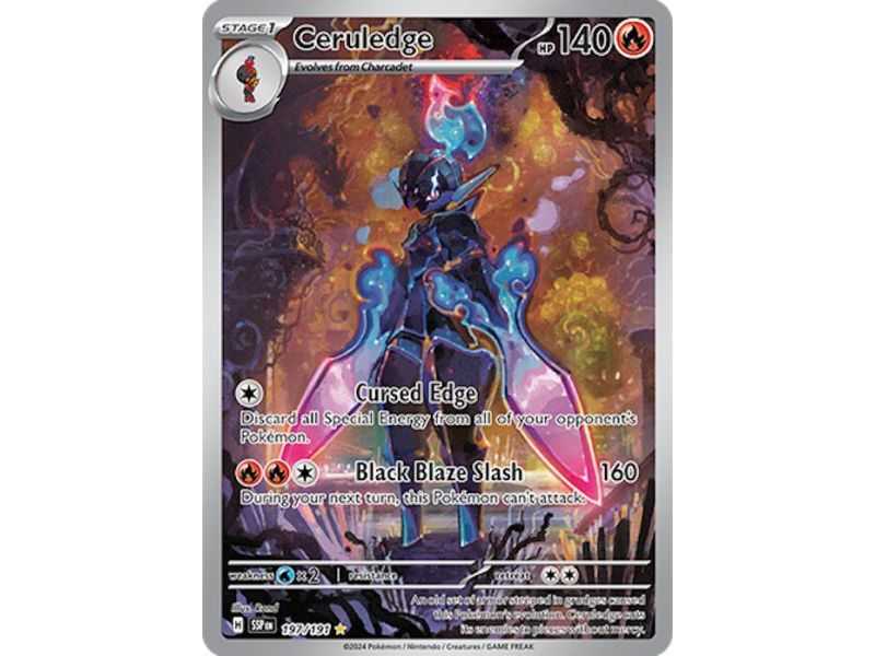 Ceruledge (Illustration Rare) – SV8 Surging Sparks | Carta POKEMON en México
