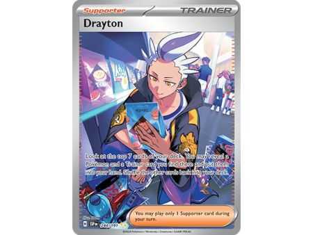 Drayton (Special Illustration Rare) – SV8 Surging Sparks | Carta POKEMON en México