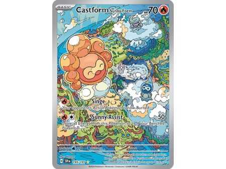 Castform Sunny Form (Illustration Rare) – SV8 Surging Sparks | Carta POKEMON en México