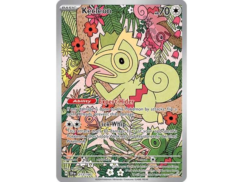 Kecleon (Illustration Rare) – SV8 Surging Sparks | Carta POKEMON en México