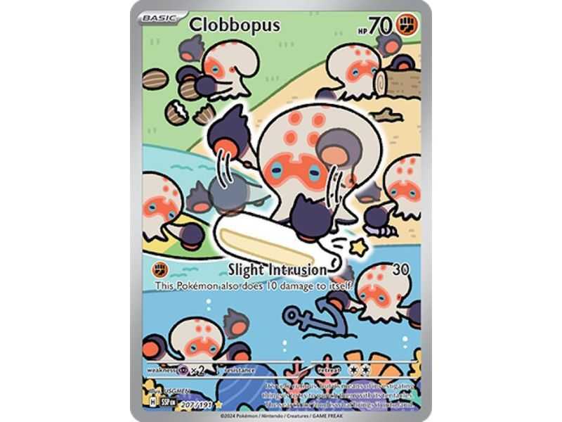 Clobbopus (Illustration Rare) – SV8 Surging Sparks | Carta POKEMON en México