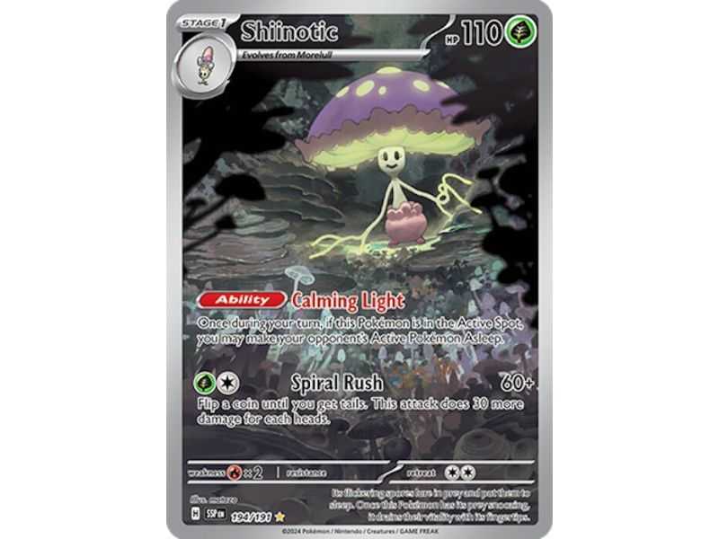 Shiinotic (Illustration Rare) – SV8 Surging Sparks | Carta POKEMON en México