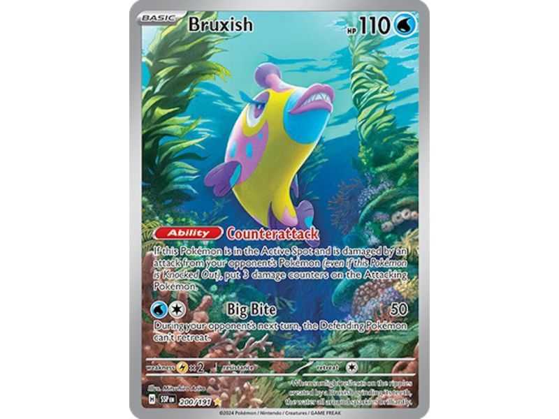 Bruxish (Illustration Rare) – SV8 Surging Sparks | Carta POKEMON en México
